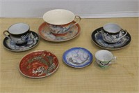 SELECTION OF ASIAN TEACUP SETS AND MORE