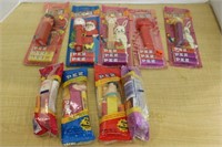 SELECTION OF PEZ DISPENSERS