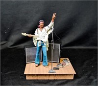 JIMI HENDRIX Rock N' Roll Action Figure 2003