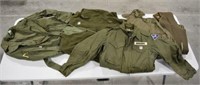 (5) Pieces Military Uniforms