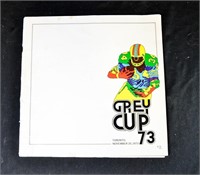 1973 CFL GREY CUP PROGRAM