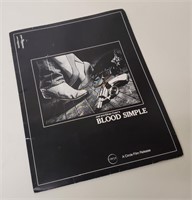 Coen Brothers Debut 'BLOOD SIMPLE' Original Press