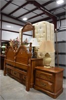 (4) Pc. Sumter Bedroom Suit and Decor
