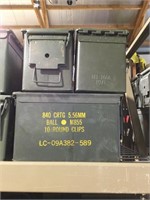 (8) .50 Cal Ammo Cans