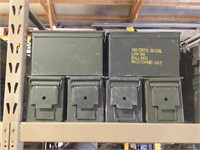(16) .50 Cal Ammo Cans