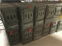 (10) 40MM Ammo Cans