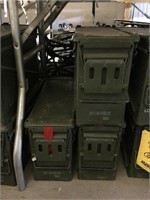 (3) 40MM Ammo Cans