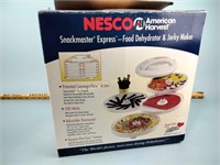 Nesco food dehydrator and jerky maker - used and