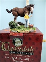 Anheuser Busch Clydesdale Collection An Apple for