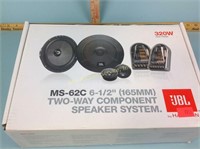 JBL MS-62C 2-Way Component Speaker System - works