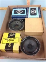 Radio replacement speakers incl. Zenith, E.M.I.,