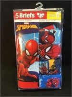 Marvel Spider-Man briefs size 8