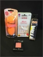 Variety of beauty products