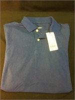 GoodFellow blue polo tshirt - small