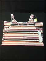 A New Day stripped tank top size large