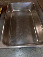 Stainless steel pan 1 foot 9 inches long one ft.1