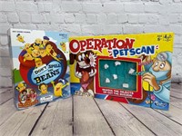New Operation Petscan & Don't Spill Beans Games