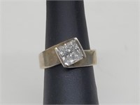 .925 Sterling Silver CZ Ring