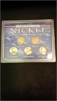 American nickel coin collection
