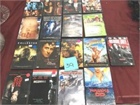 lot of 17 dvd's