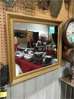 Gold  painted framed MIrror