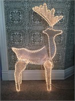 Light up deer decoration