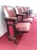 Antique Theatre Seats (8)