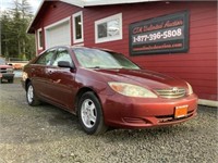 2002 TOYOTA CAMRY LE V6