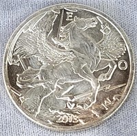 1oz Silver Round 2013 Pegasus