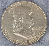 1949P Franklin Half-Dollar