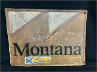 Aluminum Montana Sign