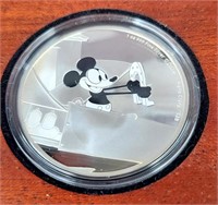 2016 Silver Disney Mickey Mouse Coin