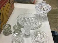 ASSORTED GLASSWARE