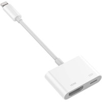 NEW - Compatible with iPhone to HDMI Adapter