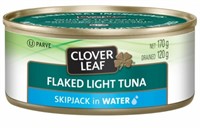 6 pack Flaked Light Tuna, Skipjack in Water 170g