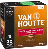 2 boxes Van Houtte medium roast Keurig cups, 30