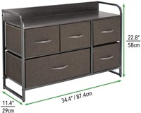 mDesign Wide Dresser Storage Chest