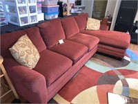 BASSET LIKE NEW SECTIONAL SOFA AND LOUNGER