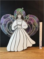 Large Stained Glass Angel Suncatcher