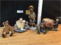 Lot of 4 Boyd's Bears Figures