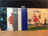 Lot of Record Albums LPs Vinyl- Sound of Music Etc