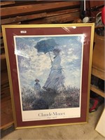 Claud Monet Framed Poster