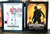 Two Movie Poster Decor on Board