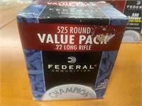 525 rounds .22lr HP  36 grain