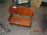 WOOD CHILD / DOLL BENCH