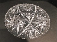 Crystal Cake Plate