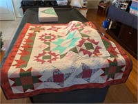 HAND MADE QUILT TWIN