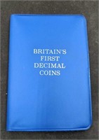 1968 Britain's First Decimal Coin set