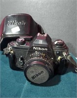 Nikon EM Camera-35mm Film w/ Case