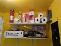 CONTENTS OF 2 SHELVES